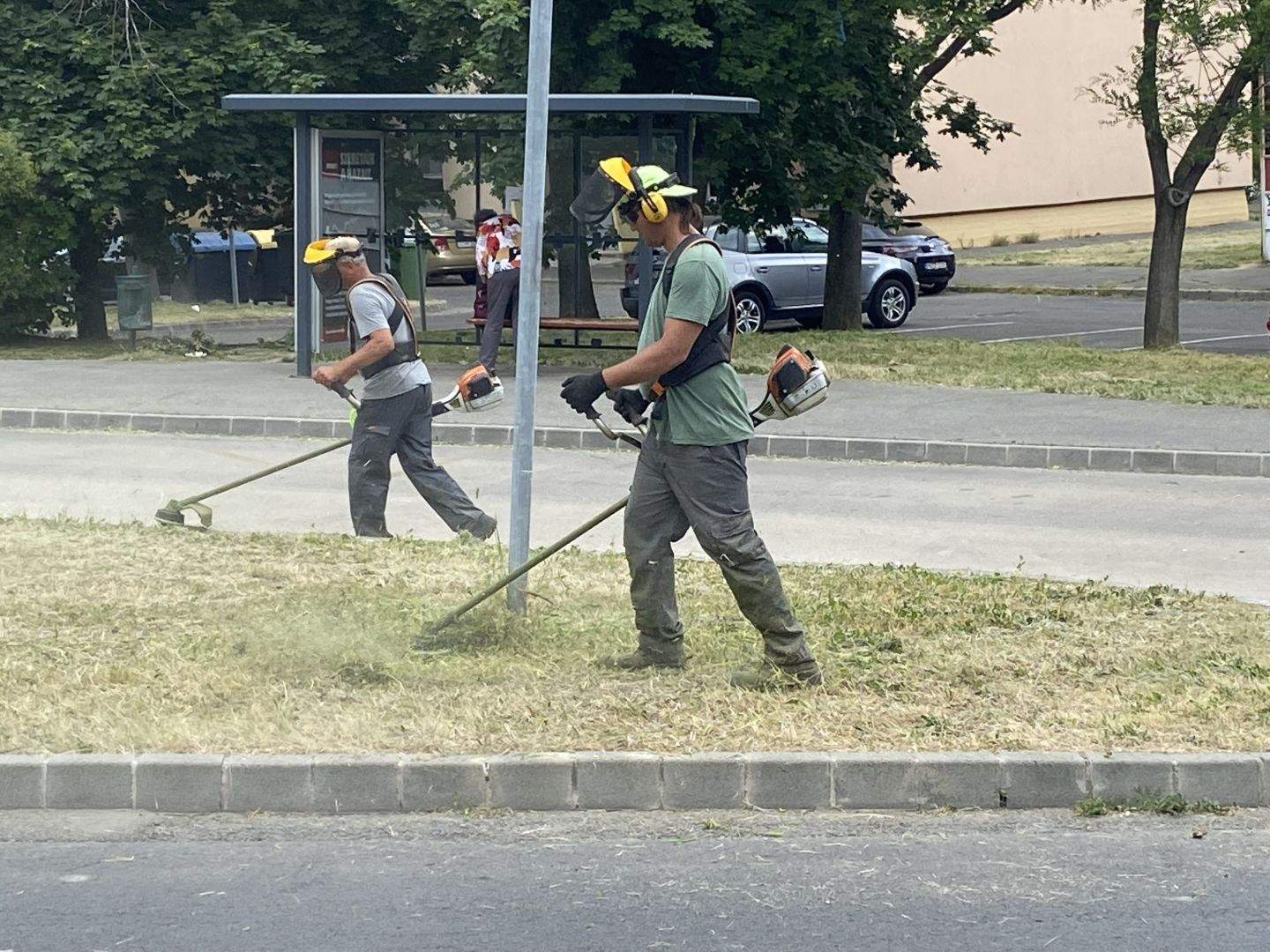 A fűnyírók keddi menetrendje: