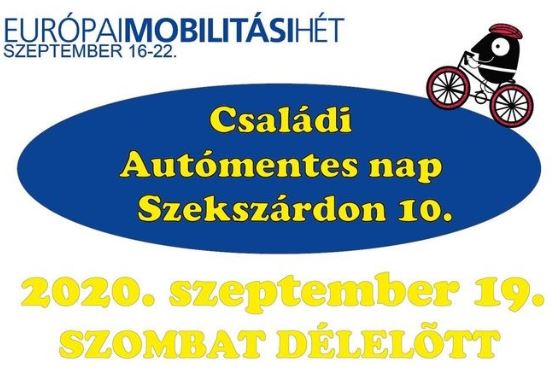 Családi autómentes nap Szekszárdon