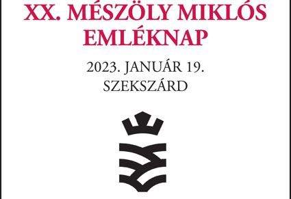 XX. Mészöly Miklós Emléknap