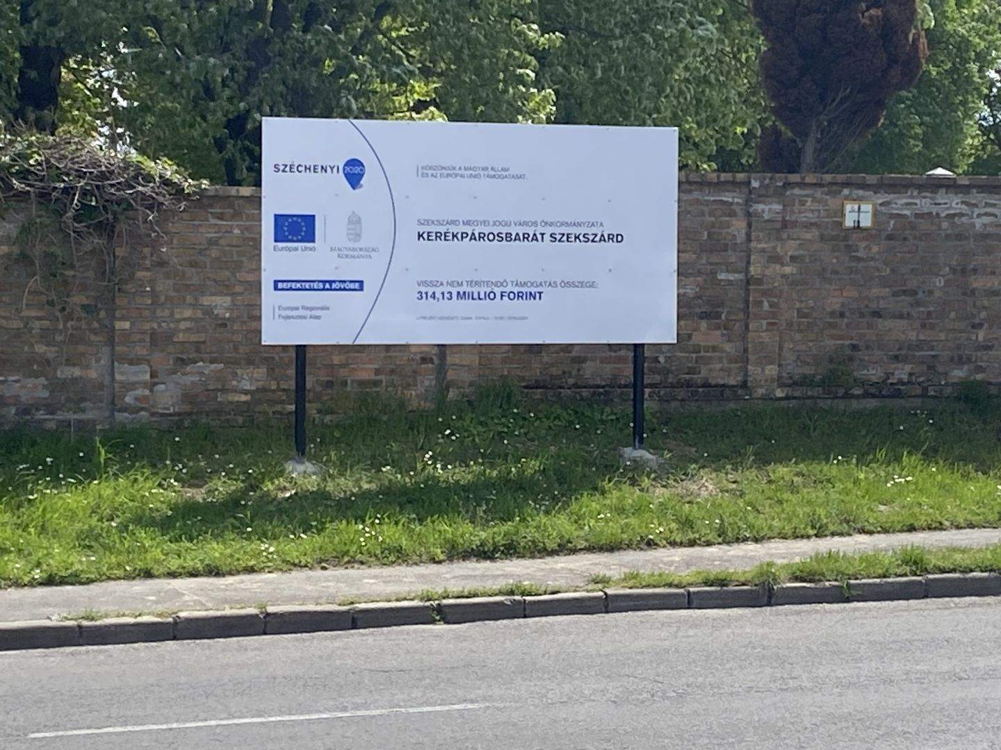 Épülhet a kerékpárút Palánk felé