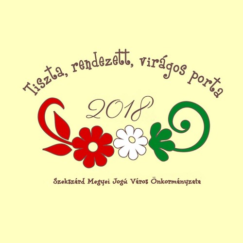 Tiszta, rendezett, virágos porta
