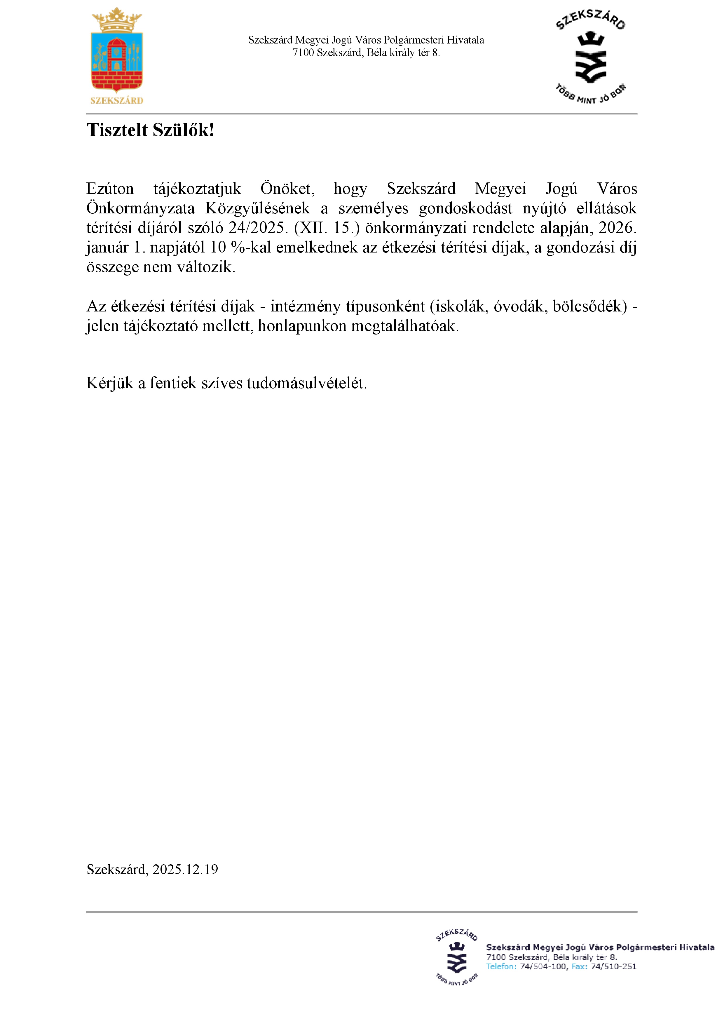 Étkeztetési díj áremelés.jpg