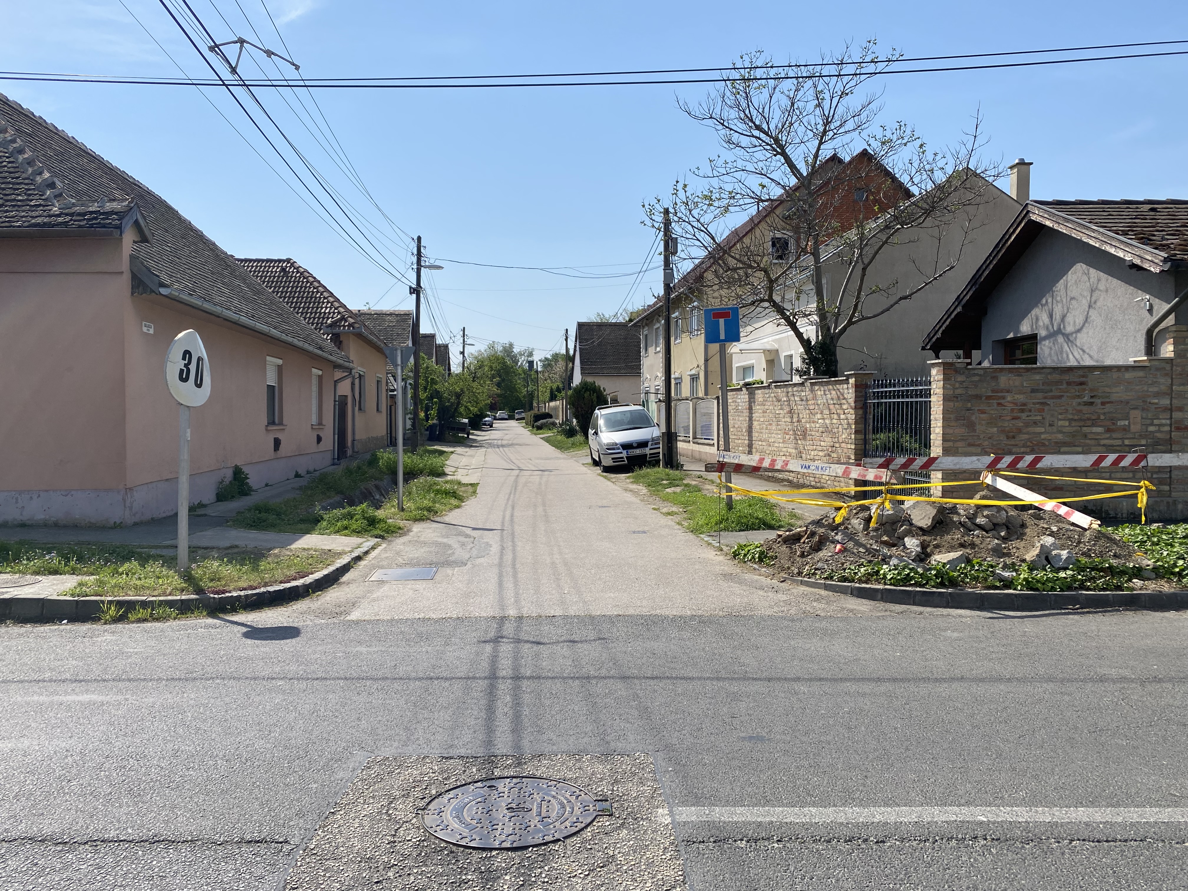 Forgalomkorlátozás a Balassa utcában