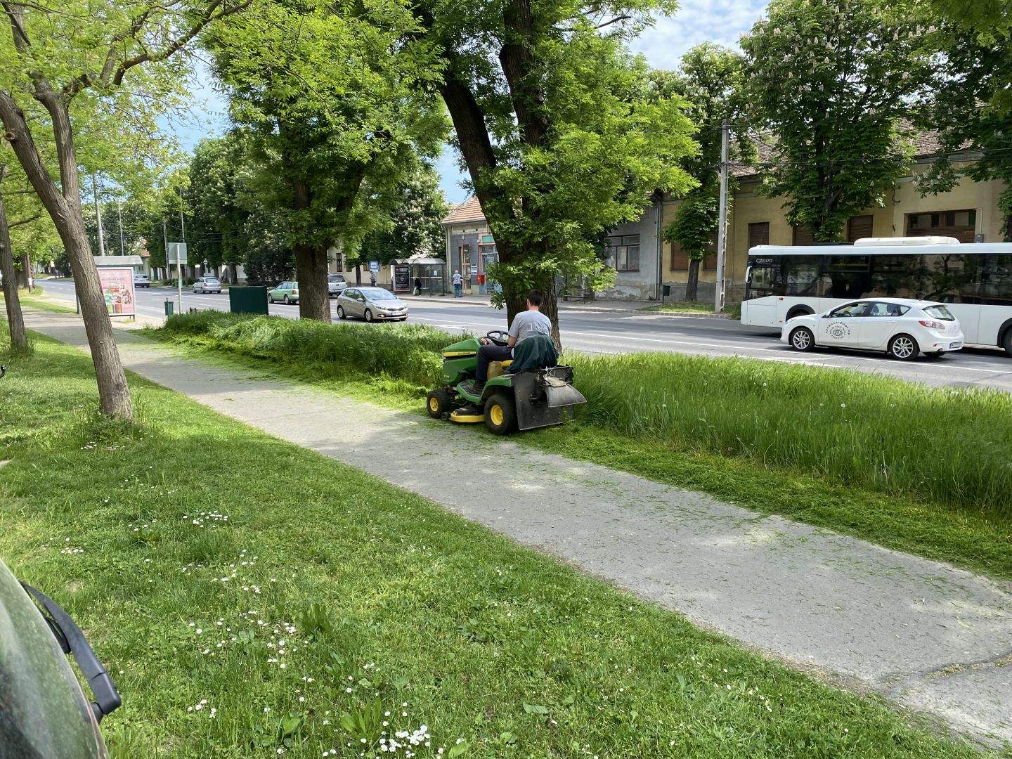 A fűnyírók szerdai menetrendje
