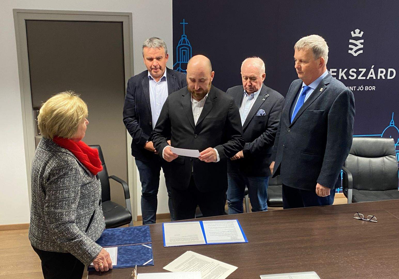 Szollár Zoltán átvette megbízólevelét